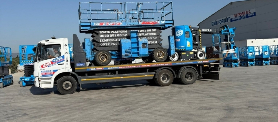 ESBAŞ Serbest Bölge Makaslı Eklemli Manlift, Serbest Bölge Makaslı Eklemli Manlift ESBAŞ, ESBAŞ Serbest Bölge Manlift