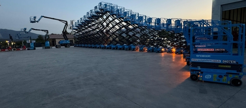 İzbaş Organize Makaslı Eklemli Manlift, Organize Makaslı Eklemli Manlift İzbaş, İzbaş Organize Makaslı Manlift