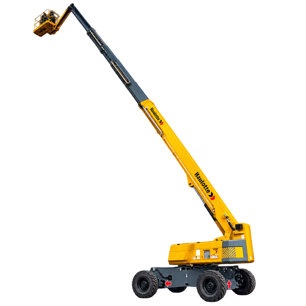 İzmir Kiralık Manlift 54 42,2 metre Dizel Teleskopik Platform — Haulotte HT43 RTJ PRO