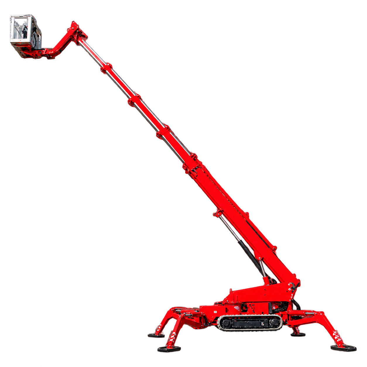 İzmir Kiralık Manlift 57 35,5 metre Örümcek Platform — Teupen LEO 36T
