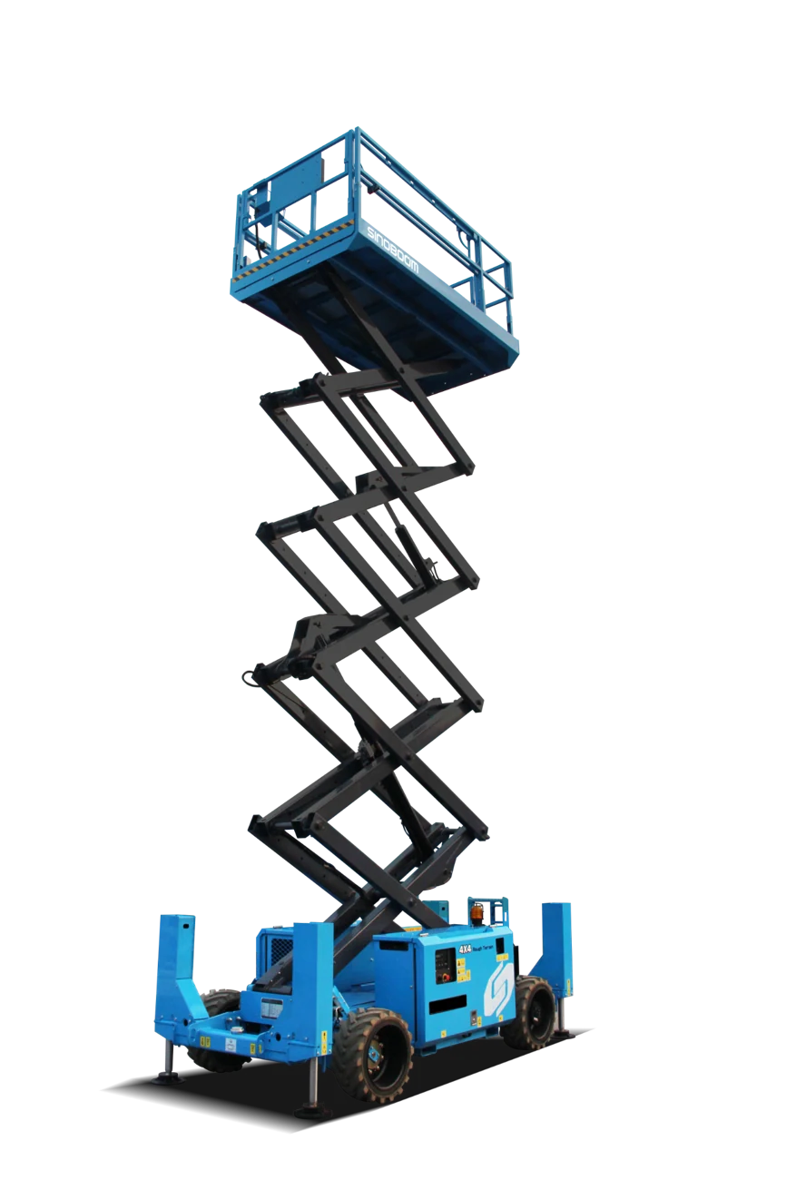 İzmir Kiralık Manlift 15 11,96 metre Dizel Makaslı Platform — Genie GS-3369 RT