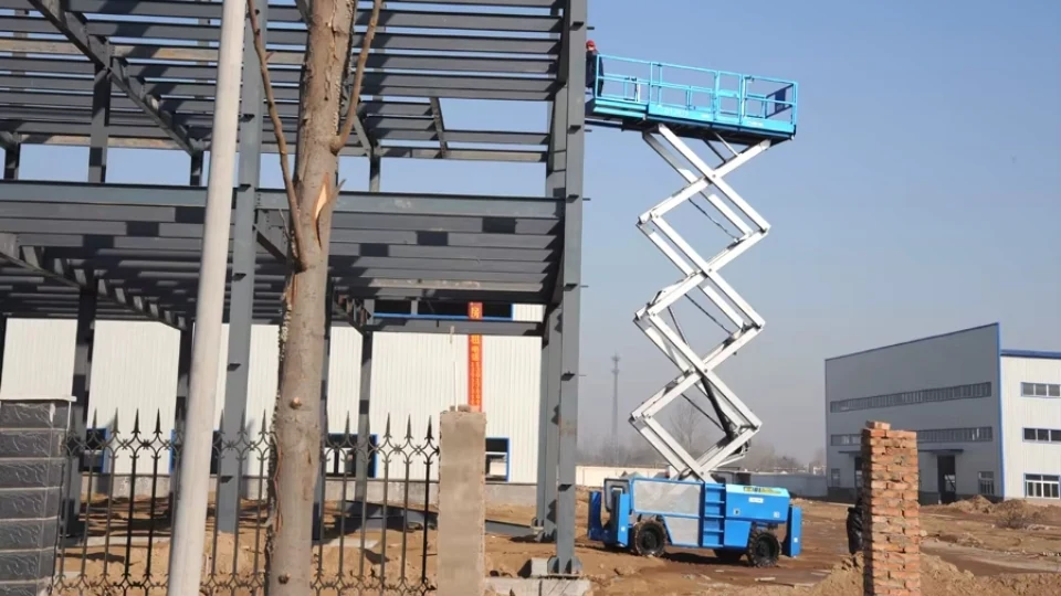 İzmir Kiralık Manlift 16 12 metre Dizel Makaslı Platform